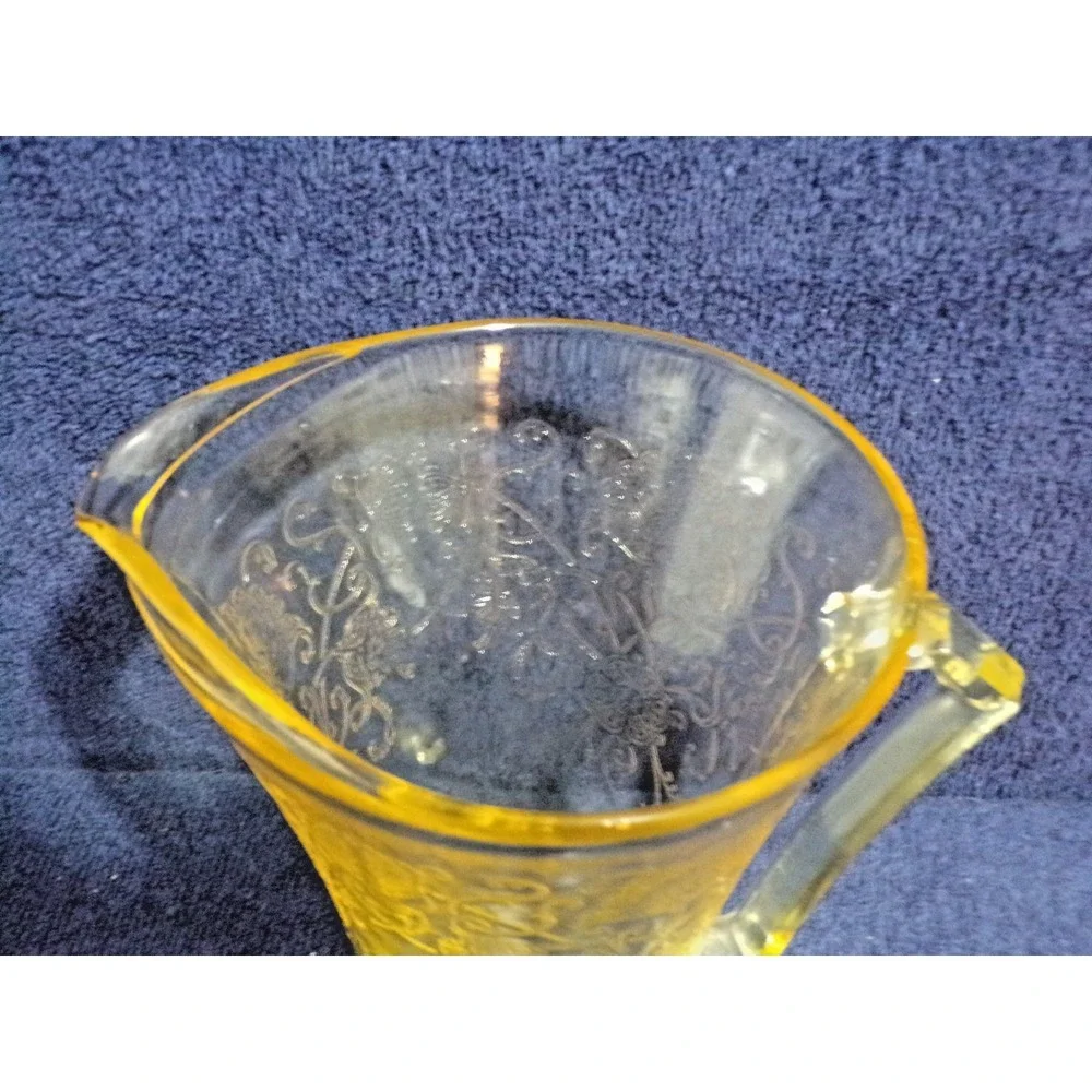 Vintage Yellow Florentine 